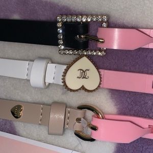 Juicy Couture Belt Set S/M